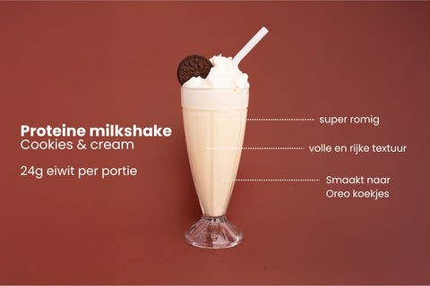 Proteine Milkshake - Cookies & Cream