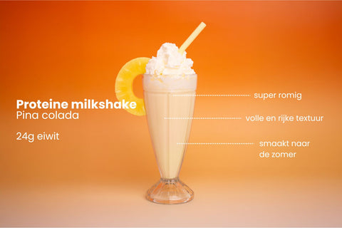 Proteine Milkshake - Pina Colada