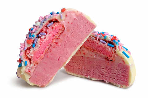 Aardbei Macaron