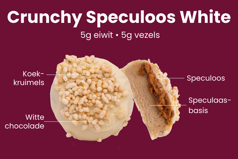 Crunchy Speculoos White - 2 Piggy Bites