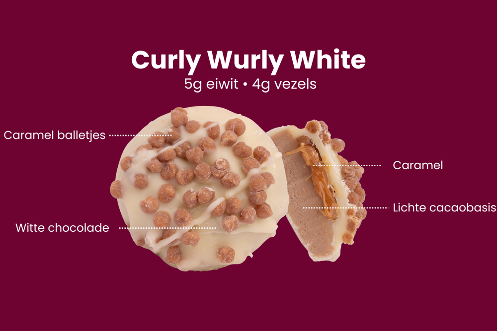 Curly Wurly White - 2 Piggy Bites