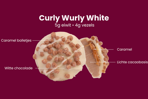 Curly Wurly White - 2 Piggy Bites