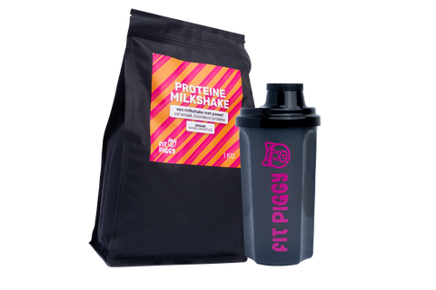 Proteïne Milkshake + Shakebeker