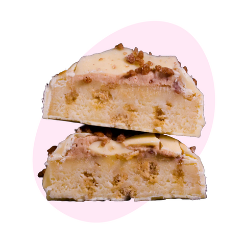 Fit Piggy Bar - White Cinnamon Bun