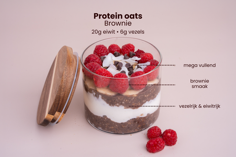Protein Oats - Brownie smaak