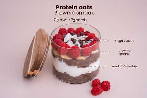 Proteine Oats - Brownie Smaak