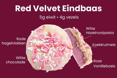 Red Velvet Eindbaas - 2 Piggy Bites