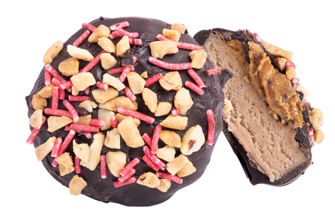 Salted Caramel Pindakaas - 2 Piggy Bites