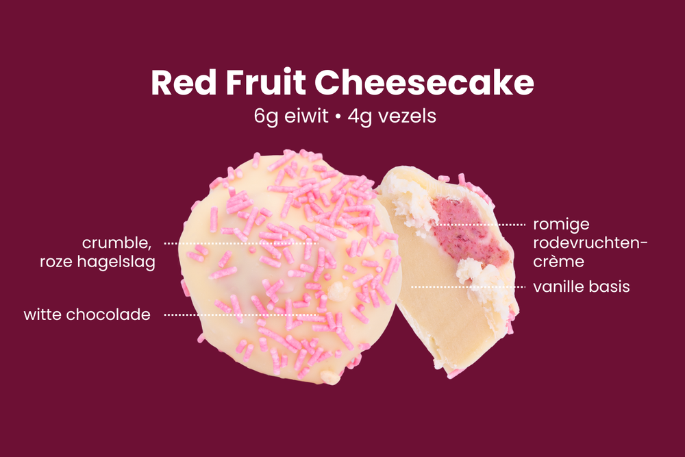 Red Fruit Cheesecake - 2 Piggy Bites