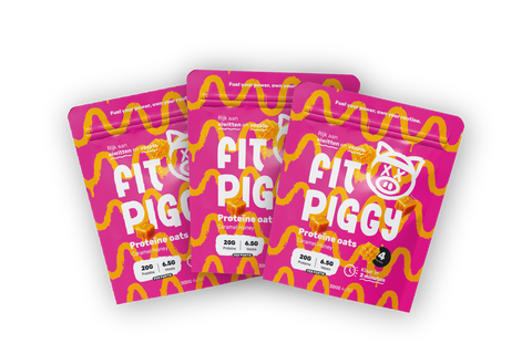 Proteine Oats - Caramel Honey (3x 300 gram)