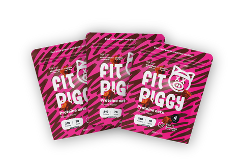 Proteïne Oats - Brownie smaak (3x 300 gram)