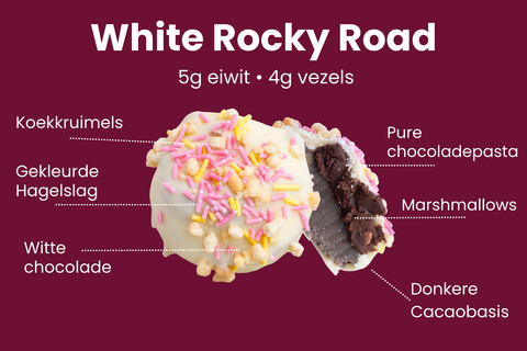 White Rocky Road - 2 Piggy Bites